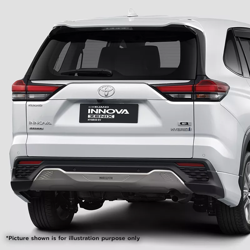Rear Bumper Spoiler, Set