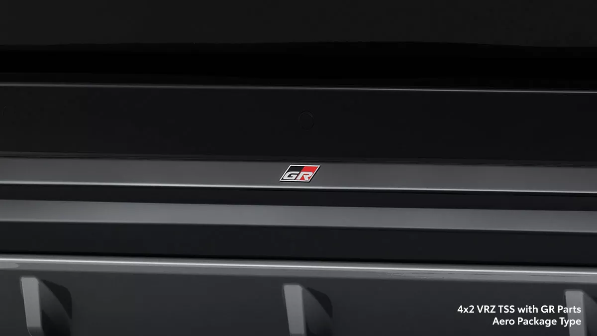 New GR Spoiler on Rear Bumper