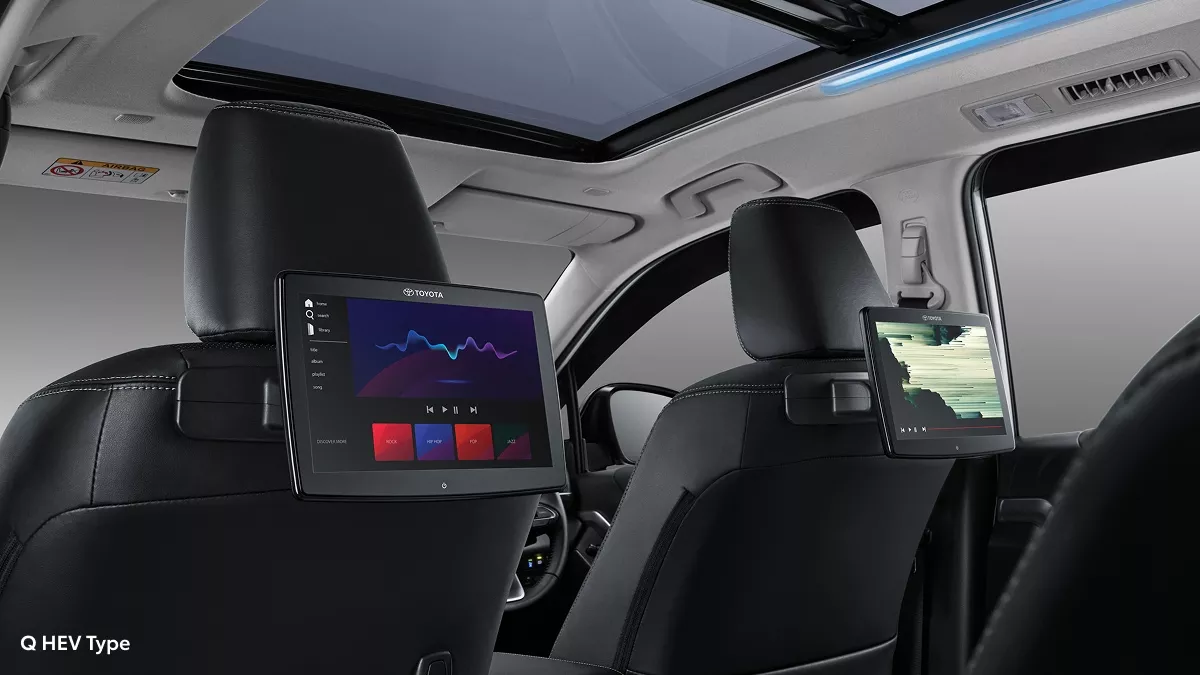 10' Dual Rear Seat Entertainment
