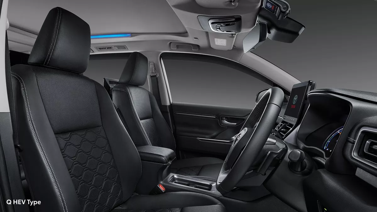 Black Leather Seat