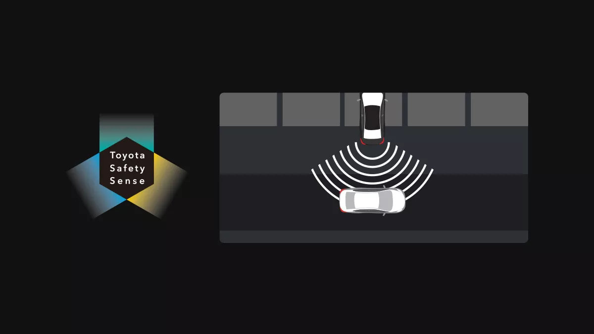 Toyota Safety Sense 2.0 - Rear Cross Traffic Alert (RCTA)
